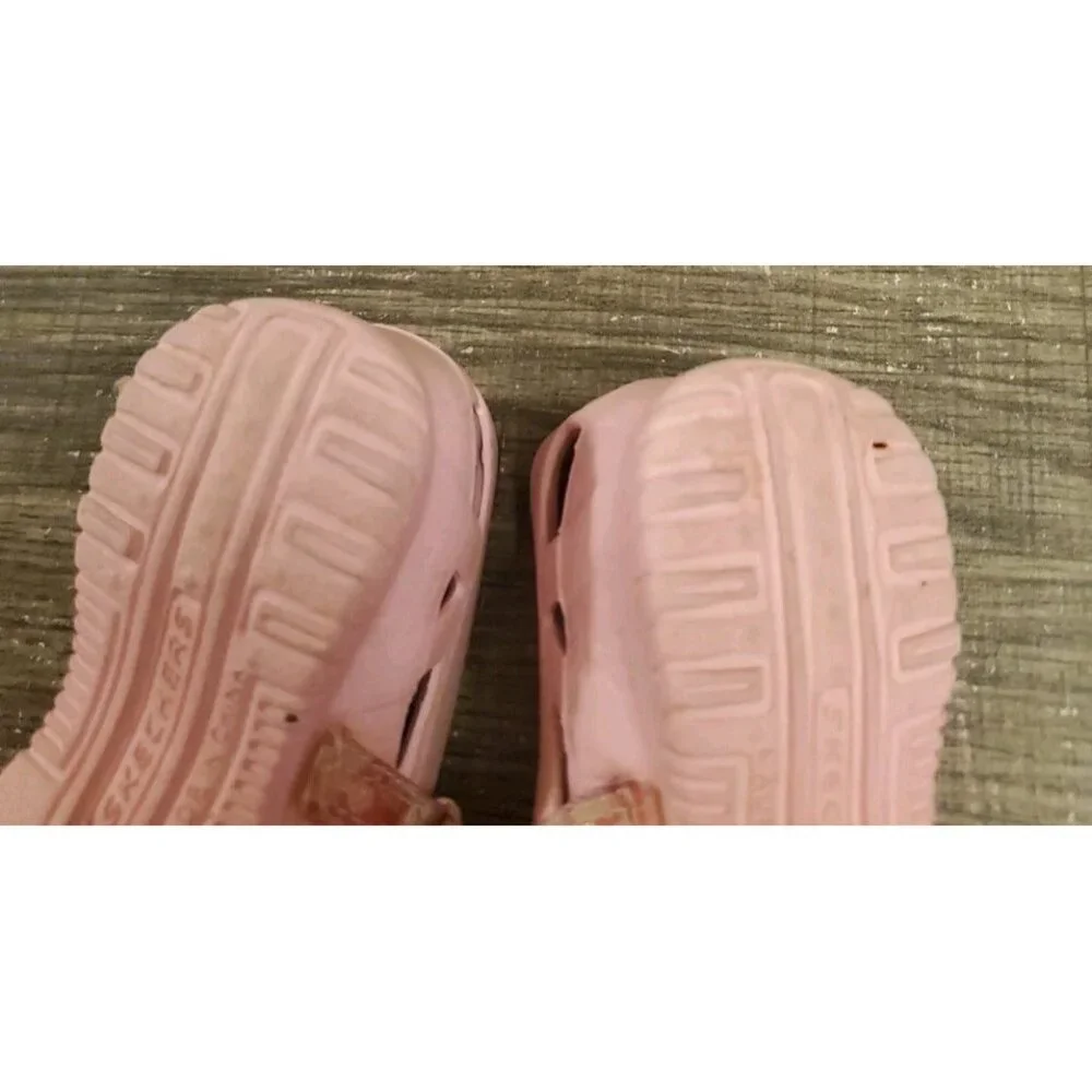 Skechers Cali Gear Mary Jane‎ Cross Strap Shoes Toddler Size 5 Pink